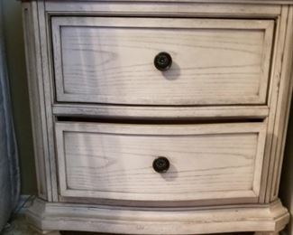 One of two night stands being offered with a double dresser.