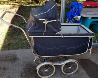 Vintage 1940s / 50s. Rex Baby Carriage