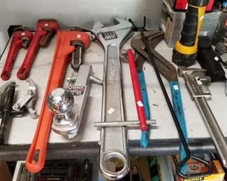 Large collection of hand tools