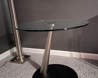 end table, matches coffee table, modern