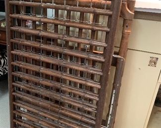 Beautiful bamboo crib