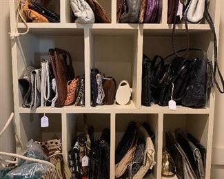 Tons of fun clutches and small bags