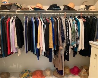 Tons of designer items (Carlisle especially), a hat for every occasion