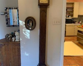 Antique grandfather clock