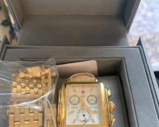 Michele diamond watch