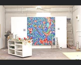 HUGE Carly Allen-Martin original.  A showstopper.