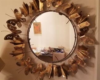 Metal Wall Mirror