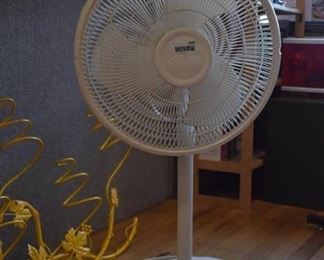 Oscillating Floor Fan | Galaxy | Adjustable Height | 45.5"high, Base 17" Fan 18.5" | ~ LOCAL PICKUP ONLY ~