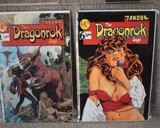 Lot of 2 HC Comics | Tandra The Dragonrok Saga #1, 6