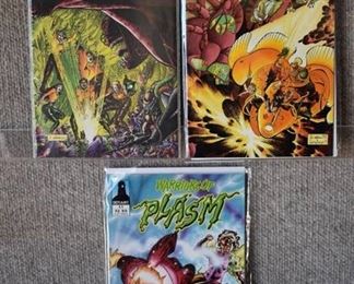 Lot of 3 Defiant Comics | Warriors of Plasm #1, 3, 11