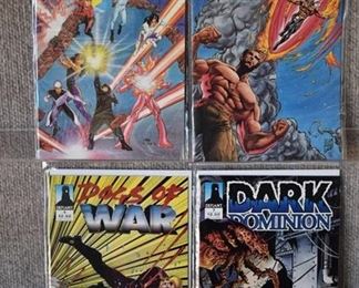 Lot of 4 Defiant Comics | The Good Guys #1, Charlemagne #2, Dogs of War #4, Dark Dominion #7