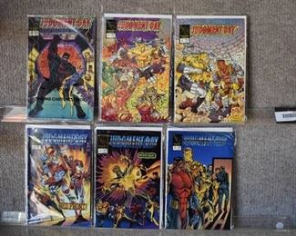 Lot of 6 Lightning Comics Comics | Judgment Day #2, 4, 5, 6, 7, 8