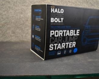 New Portable Car Jump Starter | Halo ACDC Bolt 58830 | 8.75"x3.75"x5.75" | ~ LOCAL PICKUP ONLY ~