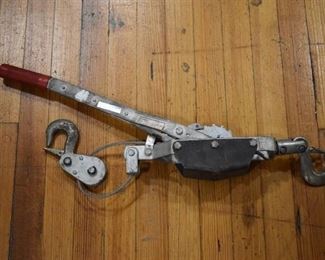 Come-Along Winch Hand Cable Puller | 27"x4"