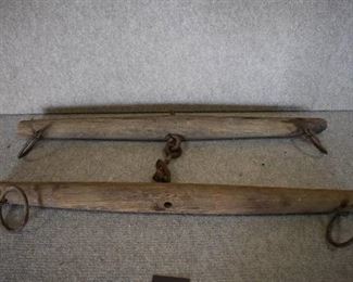 Lot of 2 Antique Horse Yokes | 34.5" | ~ LOCAL PICKUP ONLY ~