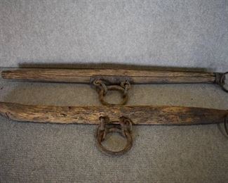 Lot of 2 Antique Horse Yokes | 35" | ~ LOCAL PICKUP ONLY ~