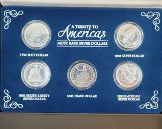 A Tribute to Americans Most Rare Silver Dollars