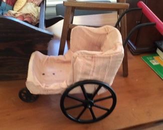 Doll stroller for small Doll.         $15.