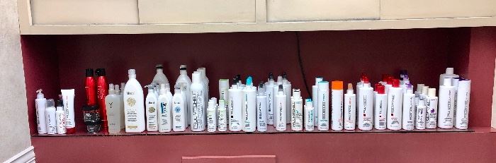 Hair care products. (Paul Mitchell, etc.)