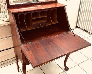 Antique Cherry Desk/Secretary.
