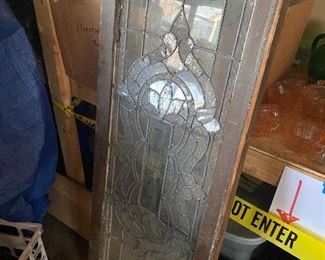 Lead glass window