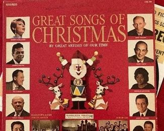 Vintage Christmas LP album