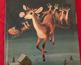 Vintage Rudolph book