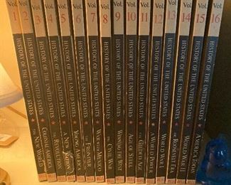 History of United States 16 volumes