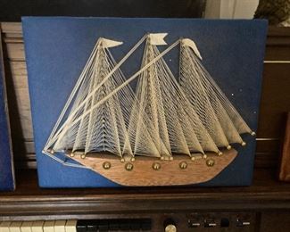 String sailing ship