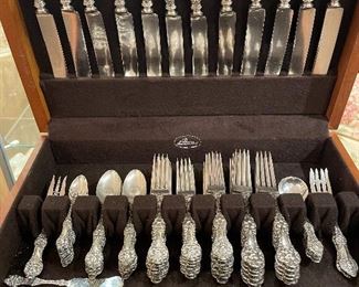 92pc Set of Alvin Sterling with Box