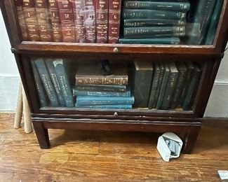 Two stack barrister bookcase