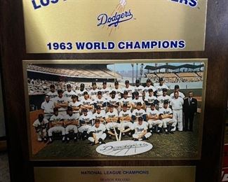 Los Angeles Dodgers 1963 World Champions