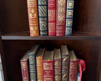 Collectible leather books