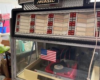Vintage juke box