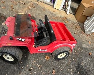 Childs jeep