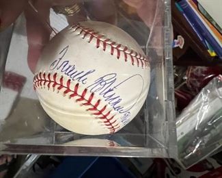 Frank Robinson Autographed baseball