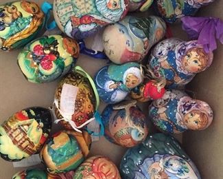 Beautiful Russian ornaments.