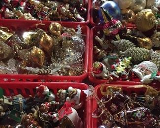 Thousands of gorgeous ornaments. 