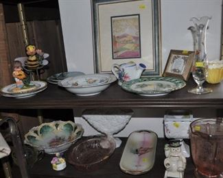 Tea sets, vases, cups and saucers, chintz, miscellaneous
