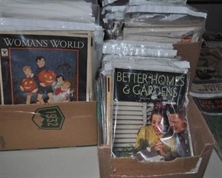 Vintage magazines galore!