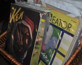 Vintage magazines galore!