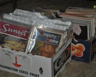 Vintage magazines galore!