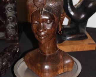Kenya handcrafted bust