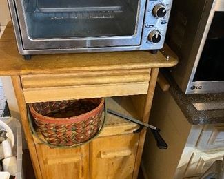 Rotisserie & small appliance cart
