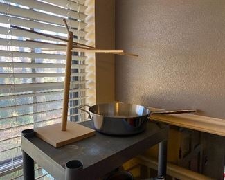 Skillet & drying rack