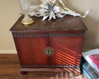 Large cabinet in living room - has TV that can be removed 