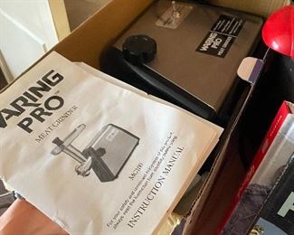 Warning Pro meat grinder - like new