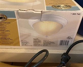 This box has light fixture inside