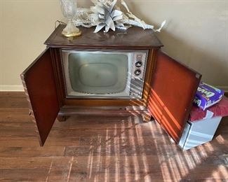 Cabinet with TV - can be removed 