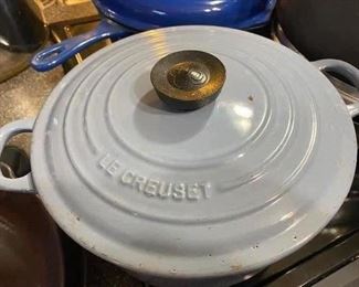 LeCrueset pot with lid